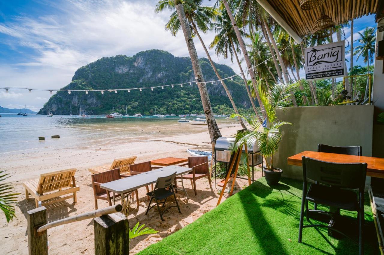 Banig Beach Resort El Nido Luaran gambar